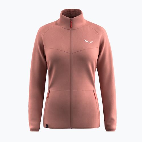Dámská fleecová mikina Salewa Puez Cammio PL desert pink