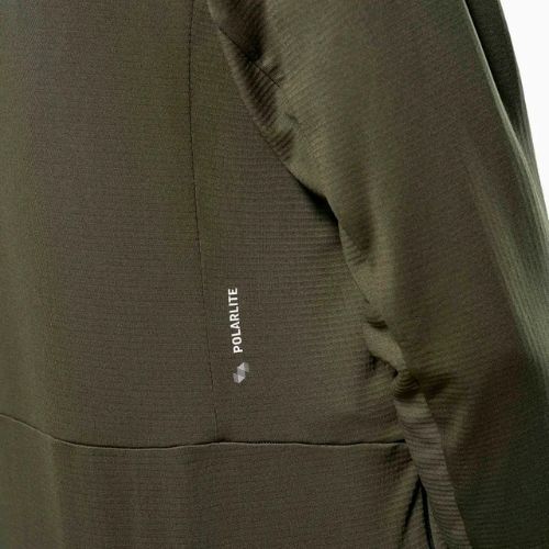 Pánská trekingová mikina Salewa Puez Cammio PL dark olive