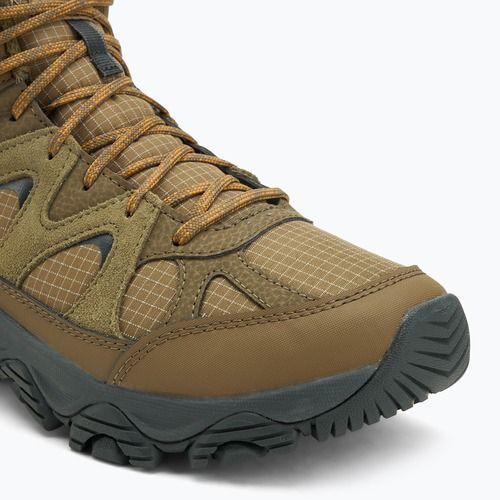 Pánské turistické boty Merrell Thermo Snow Grip Mid Wp olive drab