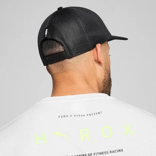Kšiltovka PUMA x HYROX Trucker černá