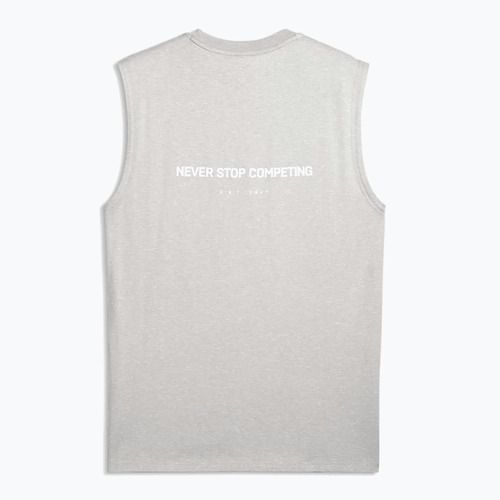 Pánská tréninková košile PUMA x HYROX Cutoff Tank šedá
