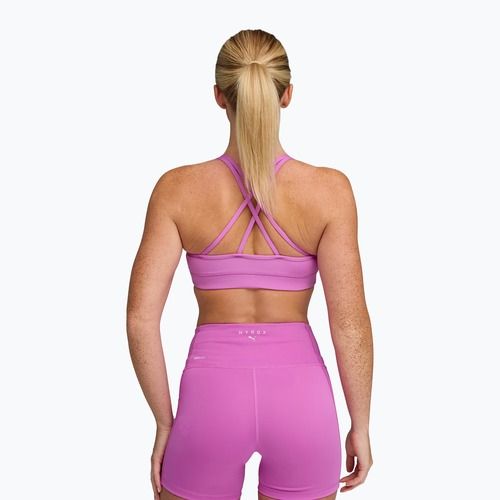 Sportovní podprsenka PUMA x HYROX Move Strappy pink