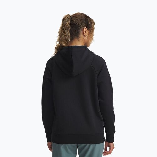 Dámská mikina Under Armour Rival Feelce Shimmer Hoody black/iridescent