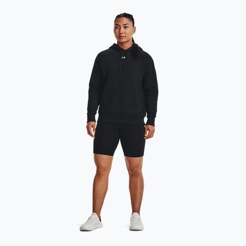 Dámská mikina Under Armour Rival Fleece Hoodie black/white