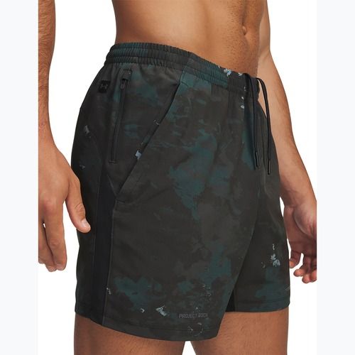 Pánské tréninkové šortky Under Armour Project Rock Ultimate black/castlerock