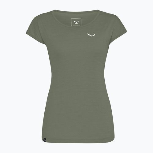 Dámské tričko Salewa Puez Melange Dry faded green melange