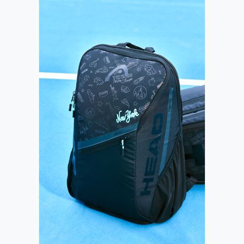 Tenisový batoh HEAD Tour 25L Neon 2025 25 l black/blue