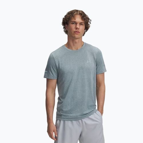 Pánské běžecká tričko Under Armour Seamless Stride serpentine/reflective