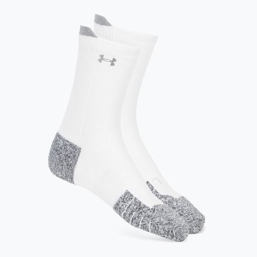 Ponožky Under Armour Velociti Run Cushion 3 páry white/white/reflective