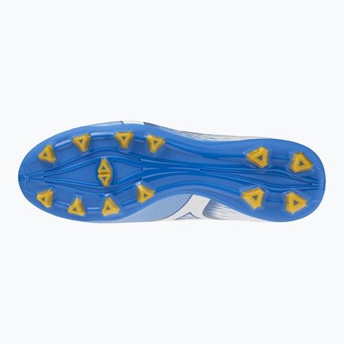 Kopačky Mizuno Alfa III Select FG light blue/white