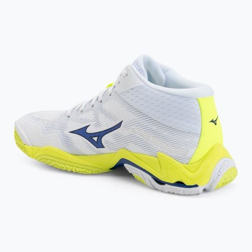 Volejbalové boty Mizuno Wave Lightning Elite Mid white/lighting yellow/dazzling blue