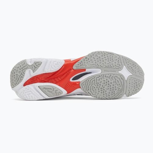 Volejbalové boty Mizuno Wave Lightning Elite Mid white/black/fiery red