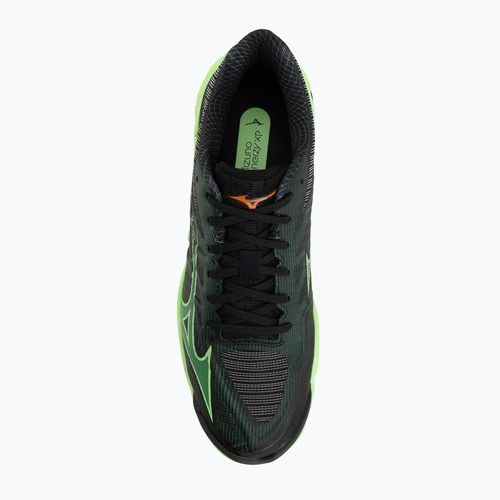 Volejbalové boty Mizuno Wave Lightning Elite black/glowing apple/mandarin orange