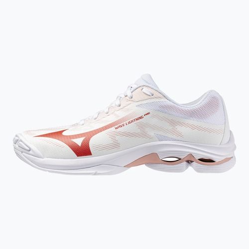 Dámské volejbalové boty Mizuno Wave Lightning Pro white/rose elegance/lava falls