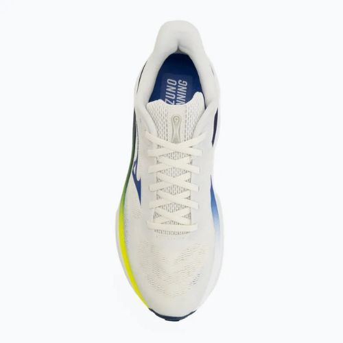 Pánské běžecké boty Mizuno Wave Sky 9 snow white/surf the web/lightning yellow