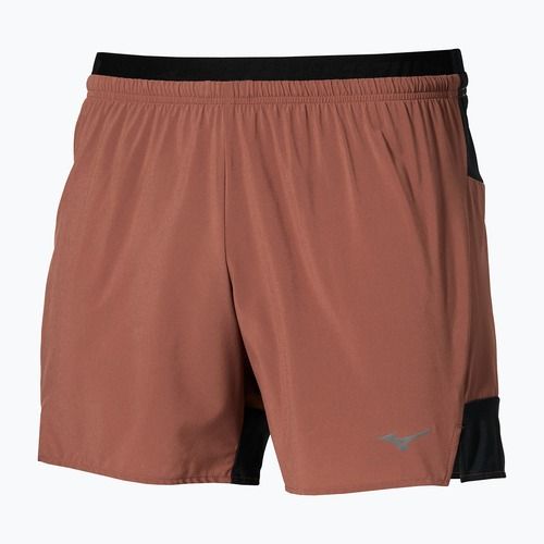 Pánské běžecké šortky Mizuno Active Alpha 5.5 copper brown