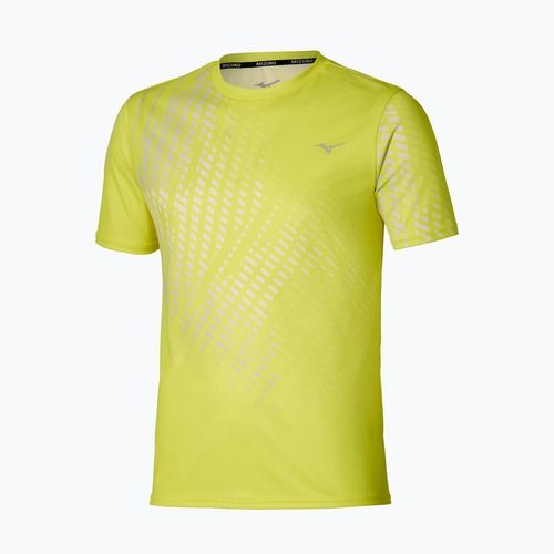 Pánské běžecké tričko Mizuno Core Graphic Tee lightning yellow