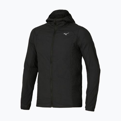 Pánská běžecká bunda Mizuno Tech Light Hooded black