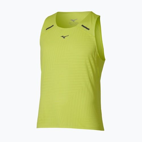 Pánské běžecké tričko Mizuno Tech Light Tank lightning yellow
