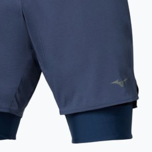 Pánské běžecké šortky Mizuno Trail Multipocket 2in1 estate blue