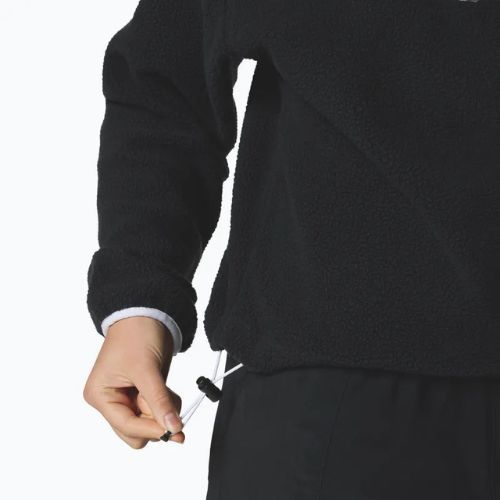 Dámská fleecová mikina Columbia Helvetia II Cropped Half Snap Fleece black
