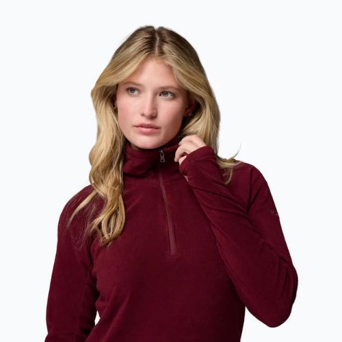 Dámská fleecová mikina Columbia Glacial IV 1/2 Zip rich wine
