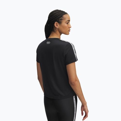 Dámské tréninkové tričko Under Armour Tech Wordmark Tape black/white/white