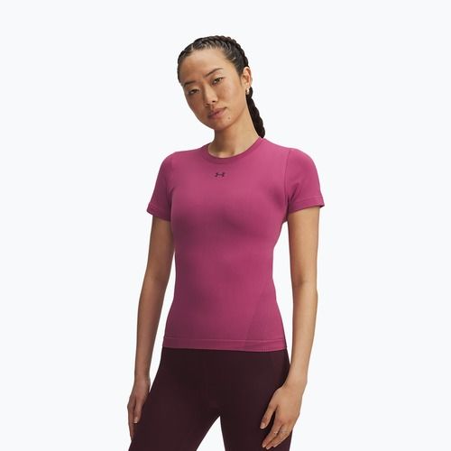Dámské sportovní tričko Under Armour Vanish Seamless fuchsia dusk/dark maroon/dark maroon