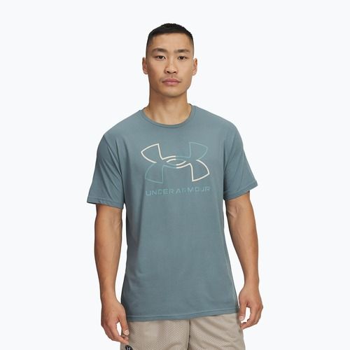 Pánské tréninkové tričko Under Armour GL Foundation Update jasper blue/khaki base/serpentine