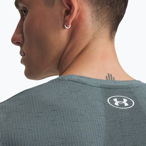 Pánské tréninkové tričko Under Armour Vanish Seamless jasper blue/white