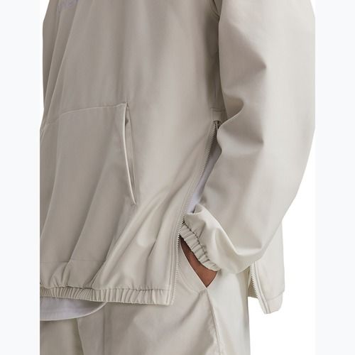 Pánská mikina Under Armour Unstoppable Woven Hoodie summit white/white