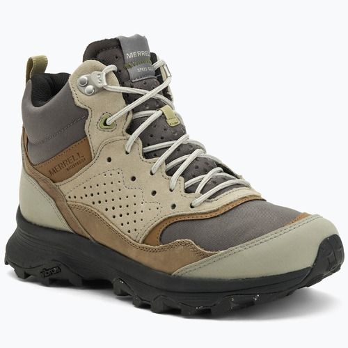 Pánské turistické boty Merrell Speed Solo Mid WP grey