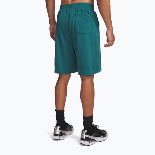 Pánské tréninkové šortky Under Armour Rival LW Graphic rack green/black
