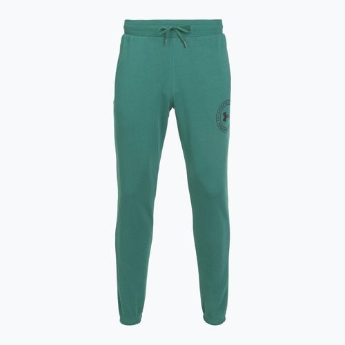 Pánské kalhoty Under Armour Rival LW Graphic Jogger rack green/black