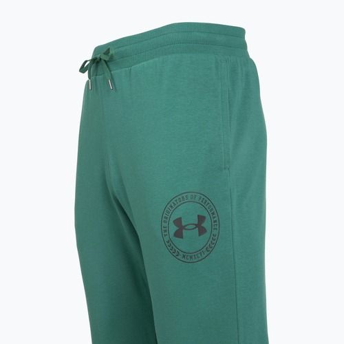 Pánské kalhoty Under Armour Rival LW Graphic Jogger rack green/black
