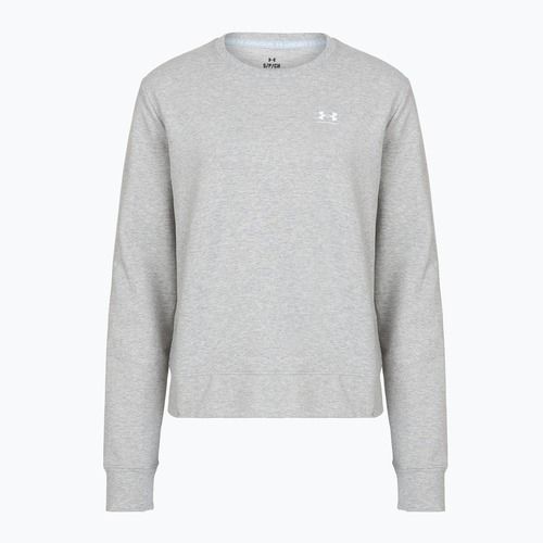 Dámská mikina Under Armour Sport Terry Crew mod gray light heather/white