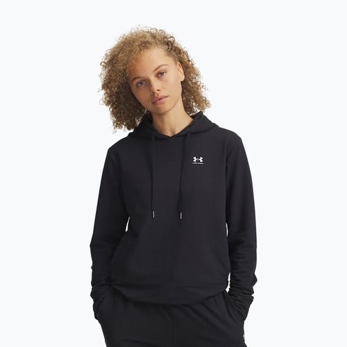 Dámská mikina Under Armour Sport Terry Hoodie black/white