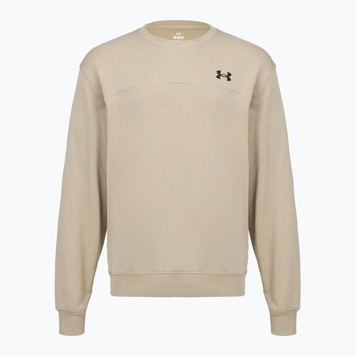 Pánská mikina Under Armour Rival LW Crew city khaki/black