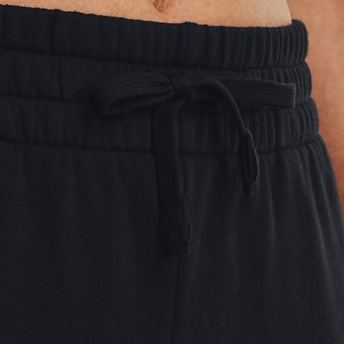 Dámské kalhoty Under Armour Rival Fleece Straight Mod Rack black/white