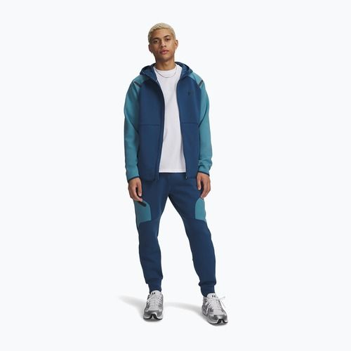 Pánské kalhoty Under Armour Unstoppable Fleece wham blue/boundless blue/black