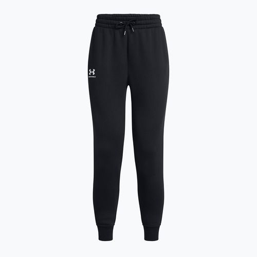 Dámské kalhoty Under Armour Icon Fleece Jogger black/black/white