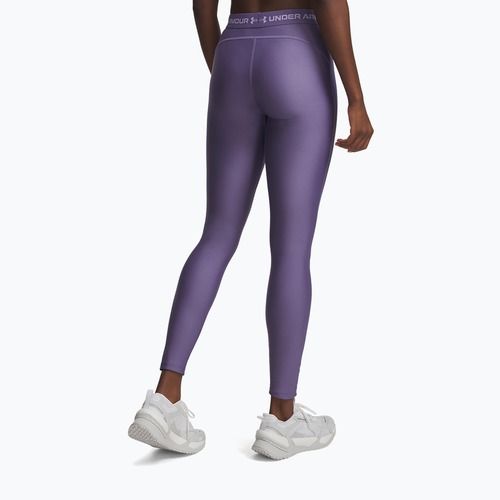 Dámské tréninkové legíny Under Armour HeatGear purple luxe/purple crest
