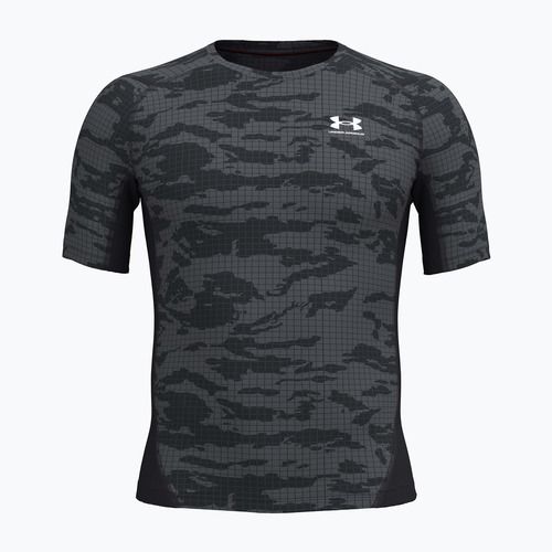 Pánské tréninkové tričko Under Armour HG Printed black/castlerock/white