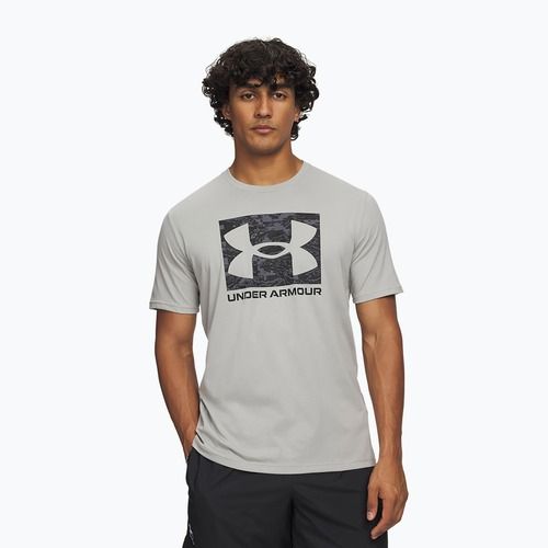 Pánské tréninkové tričko Under Armour ABC Camo Boxed Logo titanium/black