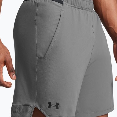 Pánské tréninkové šortky Under Armour Ua Vanish Woven 6in castlerock/black