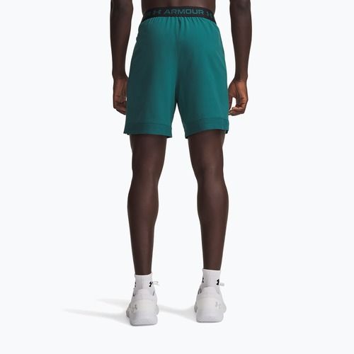 Pánské tréninkové šortky Under Armour Ua Vanish Woven 6in rack green/ultimate black