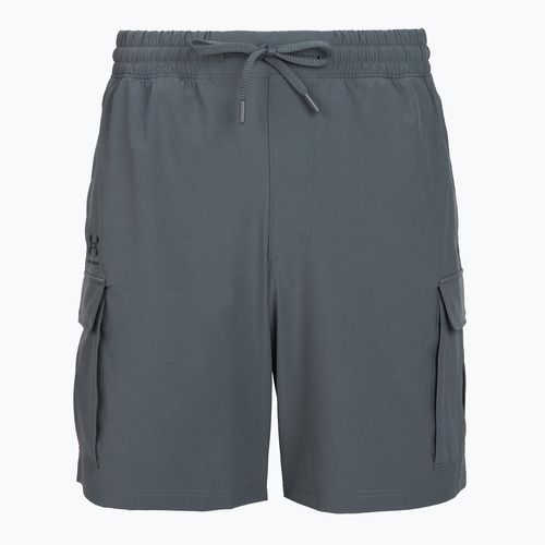 Pánské tréninkové šortky Under Armour Vibe Woven Cargo castlerock/black