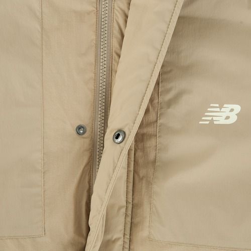Pánská péřová bunda New Balance NBX Academy Mix Down beige
