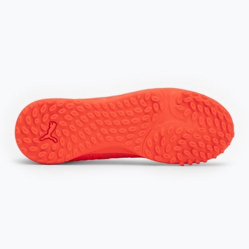 Dětské kopačky PUMA Future 9 Play TT Jr glowing red/puma white/puma black/puma silver