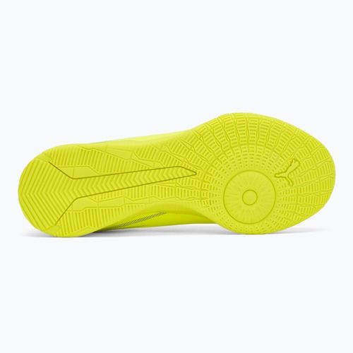 Dětské kopačky PUMA Ultra 6 Play IT Jr yellow alert/puma black/glowing red/lime squeeze